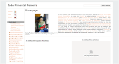 Desktop Screenshot of joaopimentel.eu